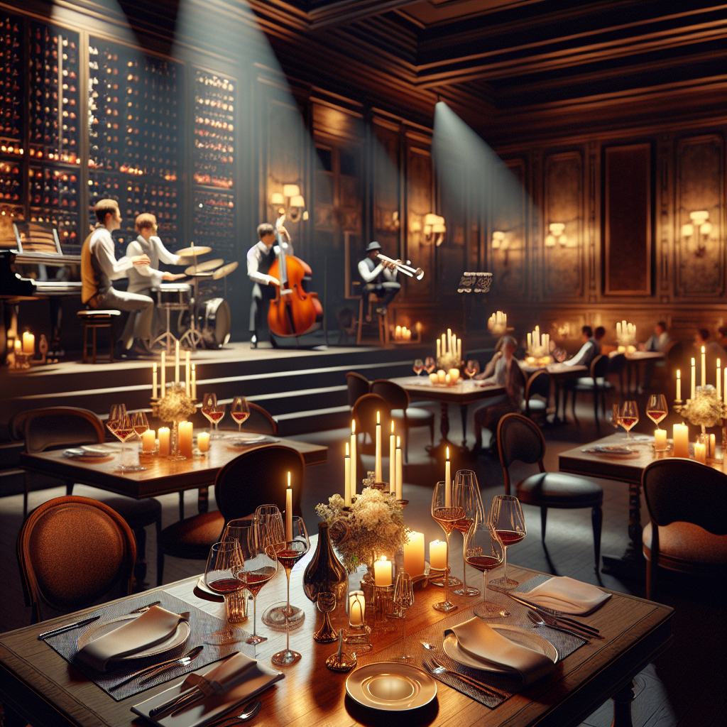 Fine dining meets live music at Bacchus House, creating an unforgettable ambiance.