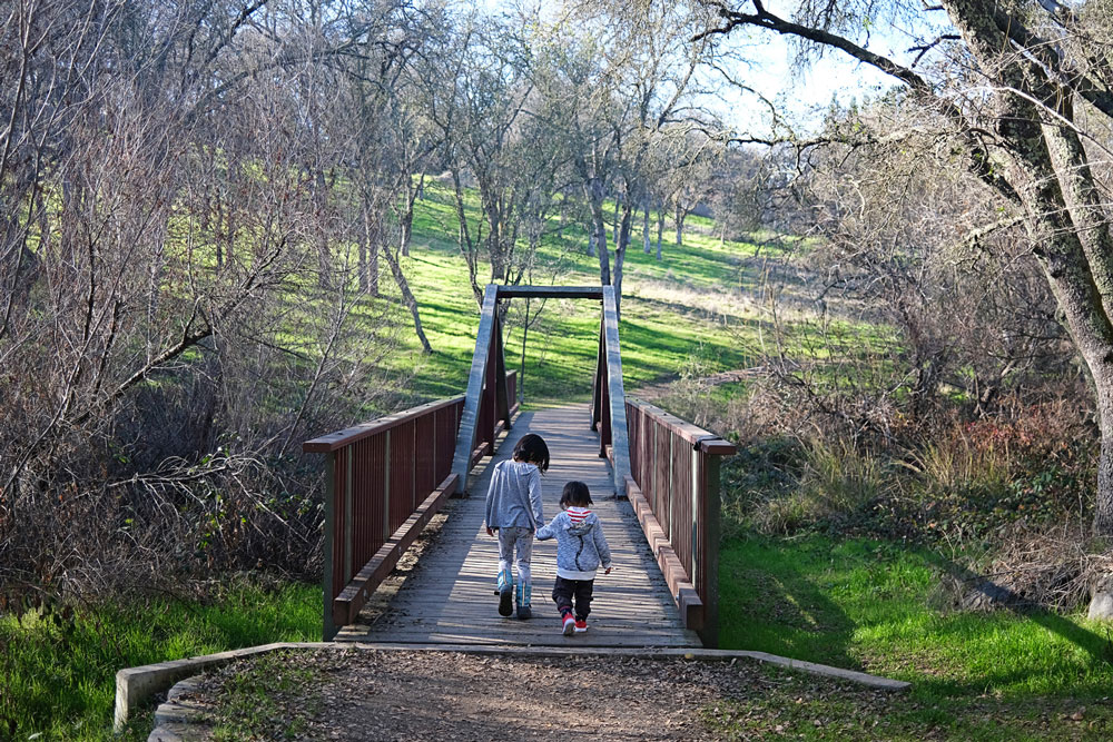 Experience the variety of Folsom's bike trails, from serene paved paths to rugged natural terrains.